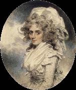 John Downman Portrait of Mrs.Siddons oil on canvas